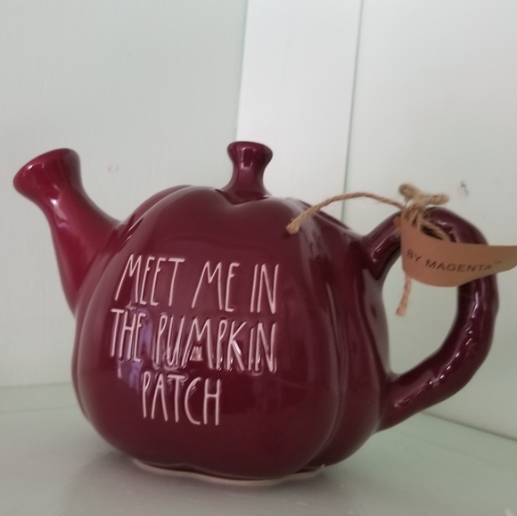 Rae Dunn Fall Autumn Watering can meet me at the Pumpkin patch - Picture 2 of 5
